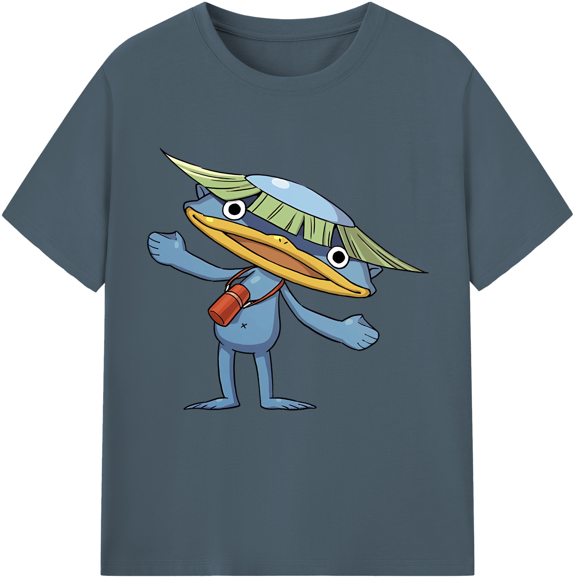 （画像用） 妖怪ウォッチ Yo-kai Watch 綿100％半袖Tシャツ（フロントプリント）